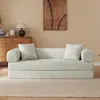 Velours Klappsofa mit Schlaffunktion, Liegefläche 195 x 178 Produktbild-Vorschau 1