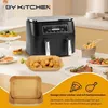 200 Stücke Backpapier für Heißluftfritteuse Ninja, Airfryer Produktbild-Vorschau 6