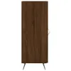 vidaXL Sideboard Braun Eichen-Optik 34,5x34x90 cm Produktbild-Vorschau 16