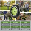 Schubkarrenrad Luftbereifung 200kg 40cm /15,6" Metallfelge Produktbild-Vorschau 4