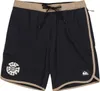 Quiksilver OMNI SCALLOP SHORT 17NB ČIERNA/ČIERNA M Náhľad obrázku produktu 1