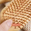 10-pcs Bambus-Kamm,aus Holz natürliche Bambusborsten, Produktbild-Vorschau 5