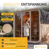 Artsauna Cube Fasssauna Fjora L für 6 Personen, mit 9kW Produktbild-Vorschau 2
