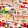 Kinderplay dřevěný box s nářadím pro děti, 38ks Náhled obrázku produktu 4