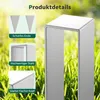 robuste u-förmige bodenanker aus edelstahl – ideales Produktbild-Vorschau 3