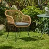 Gartenstuhl PARAMO aus Polyrattan - moderner Esszimmerstuhl Produktbild-Vorschau 10