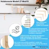 1 Paar Regalhalter Holzkonsole Buche Holzwinkel Produktbild-Vorschau 2