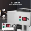 Close-up of the control panel of a commercial coffee machine, highlighting its key controls and indicators. Produktbild-Vorschau
