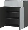 Kommode - 83 x 102 cm - 1 Tür - 2 Schubladen - Produktbild-Vorschau 3