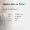 Spectrum LED Kogellamp P45 E27 Mat - 6W 500lm 4000K - Productafbeelding-voorbeeld 3