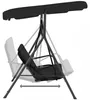 HinHocker Hollywoodschaukel 3-Sitzer mit Sonnendach, Produktbild-Vorschau 6