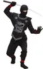 Kostüm schwarzer Ninja komplett Kinder Ninja - Kinderkostüm Produktbild-Vorschau 2