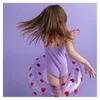 Swim Essentials Schwimmring - Lila - Sweet Hearts, Violett, Produktbild-Vorschau 3