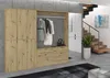 Garderobe Set "Line-Up" Eiche Garderobenschrank mit Spiegel Produktbild-Vorschau 7