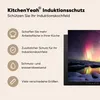 KitchenYeah© Herdabdeckplatte Nordlichter - Schnee - Island Produktbild-Vorschau 6