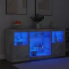 vidaXL Kredens z oświetleniem LED betonowy szary Podgląd zdjęcia produktu 4