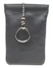 Esquire Leder Schlüsselmäppchen Logo Quick Key Case Black Produktbild-Vorschau 3