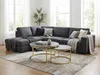 2er Set Couchtisch/Beistelltisch Joel - Rund - Sintered Produktbild-Vorschau 2