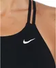 Nike Swim Hydrastrong Solids Spiderback Badeanzug Schwarz Produktbild-Vorschau 4