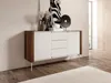 Cassettiera combinata LIA - noce / cashmere Anteprima dell’immagine prodotto 1