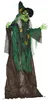 HOMCOM Halloween-Hexe 183cm Halloween Dekoration mit Produktbild-Vorschau 1