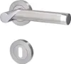 Alpertec BB-Rosettengarnitur Solid 1 Edelstahl silber rund Produktbild-Vorschau 1