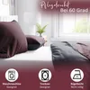 Bettwäsche 135x200 cm Baumwolle Luxus Satin 300 TC Produktbild-Vorschau 6