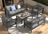 MeXo Gartenmöbelset, Loungeset Aluminium für 6-7 Personen Produktbild-Vorschau 2