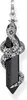 THOMAS SABO Anhänger "Onyx mit Schlange" Silber geschwärzt Produktbild-Vorschau 1