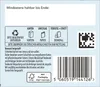 The image shows the back of a tea box with recycling information, a barcode, and a QR code. Náhľad obrázku produktu