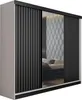 KIER FURNITURE MALANI 200 víceúčelová skříňka - bílá + Náhled obrázku produktu 1