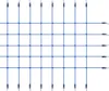 vidaXL Lezecká sieť 200x150 cm Modrá Náhľad obrázku produktu 1