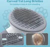Brosse autonettoyante Zivacate pour chiens et chats, manche Voir les images du produit 6