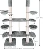 HAPPYPET XXL Kratzbaum-Landschaft für große Katzen - 2-in-1 Produktbild-Vorschau 6
