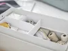 Yamazaki Nähkasten Nähkästchen Nähbox weiß mit Deckel Griff Produktbild-Vorschau 8