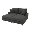 Merax 2-Sitzer Schlafsessel, Gepolstertes Doppelschlafsofa Produktbild-Vorschau 9