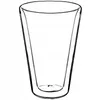 KADAX doppelwandige Glas Tasse "Haga", Thermogläser , Produktbild-Vorschau 4