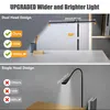LED stojací lampa stmívatelná 3 barvy světla, výškově Náhled obrázku produktu 5