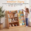 COSTWAY Kinderbücherregal aus Holz, 5-stufiges Bücherregal Produktbild-Vorschau 5