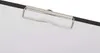 A close-up of a black clipboard with a silver clip holding white paper. Produktbild-Vorschau