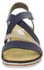 Rieker Schuhe Damen Keil Sandaletten Sandalen V3663, Produktbild-Vorschau 16