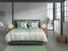 Heckett and Lane Rein Bettwäsche 155 Green Bettwäsche 1 x Produktbild-Vorschau 4