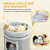 PawHut Kratztonne 96 cm hoch Katzentonne mit 3 Höhlen und Produktbild-Vorschau 6