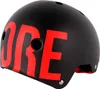 Core Street Stunt-Scooter Skate Dirt Helm Schwarz/Logo Rot Produktbild-Vorschau 3