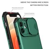 iPhone 12 Hülle, Dual Layer Ständer Schutzhülle mit Schiebe Produktbild-Vorschau 5