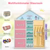 COSTWAY Kinderregal, Bücherregal Kinder, Spielzeugregal  Produktbild-Vorschau 6