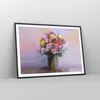 Gerahmtes Poster - Schwarzer Rahmen - Blumen Vase Grafiken Produktbild-Vorschau 8