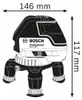 Laser linéaire Bosch, GLL 3-50, 1 pièce. Voir les images du produit 8