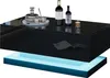 Sweiko 90x50x38cm schwarzer Hochglanz-Couchtisch, Sofatisch Produktbild-Vorschau 13