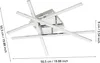 EGLO LED Deckenlampe Lasana 1, 4 flammige Deckenleuchte, Produktbild-Vorschau 4